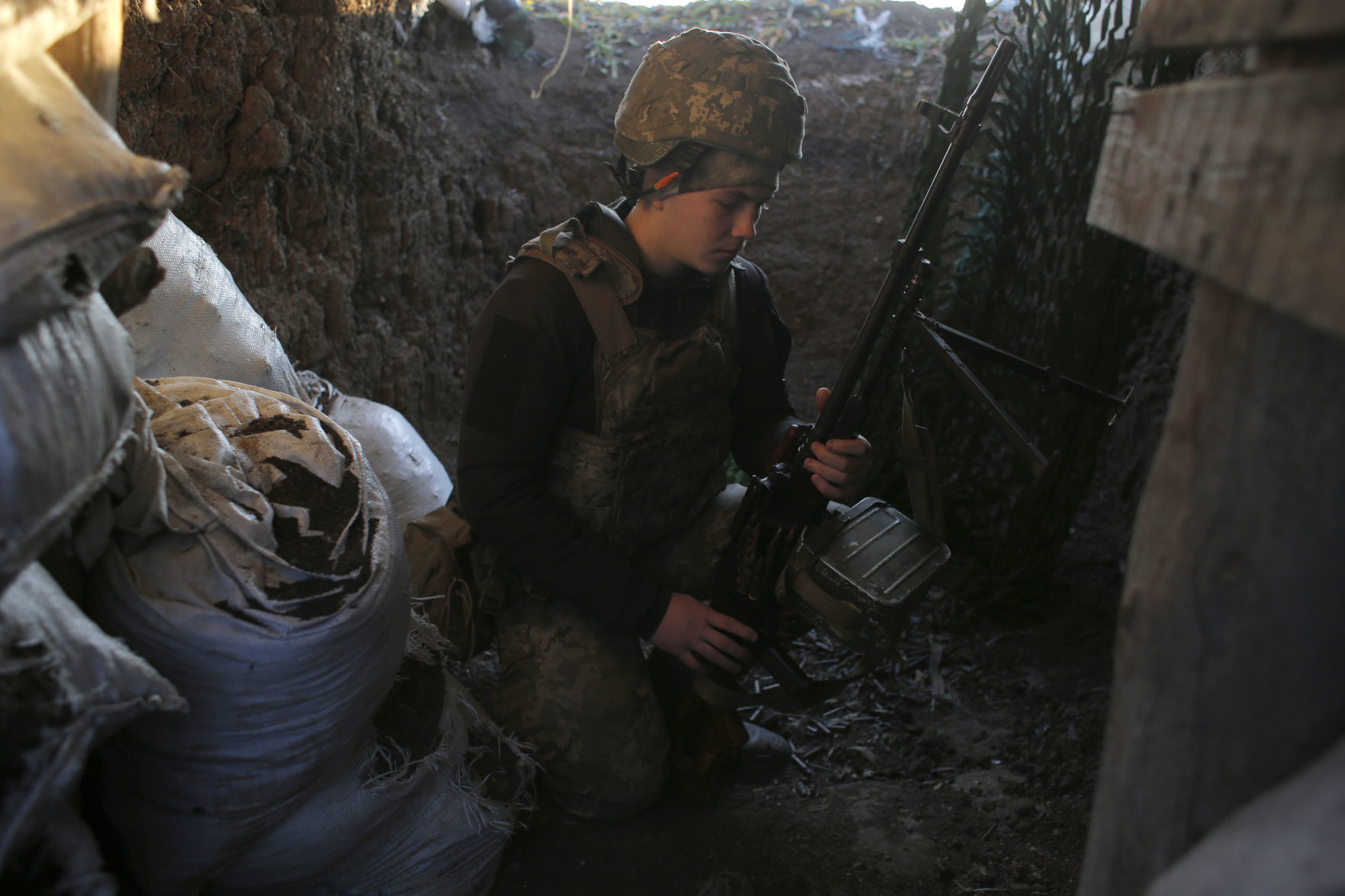 Ukraine's front line